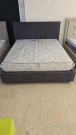 Letto Contenitore Lena Matrimoniale Nero