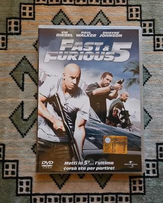 Fast & Furious 5 film in DVD