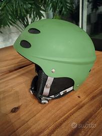 casco sci snowboard nuovo Arnette verde