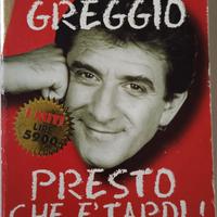 Ezio Greggio "Presto che e' Tardi" Libro comico