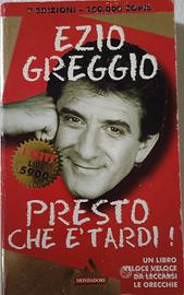 Ezio Greggio "Presto che e' Tardi" Libro comico