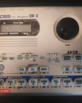 Batteria elettronica Boss  DR3