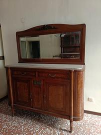 Sala da pranzo antiquariato, completa di tavoloo