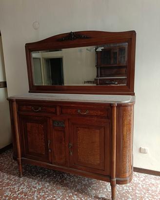Sala da pranzo antiquariato, completa di tavoloo