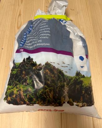 Substrato sabbia per acquario dolce