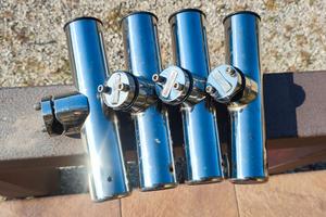 4  portacanne acciaio inox x tubolari