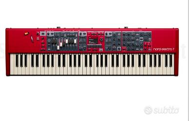 tastiera NORD professionale CLAVIA ELECTRO 7 73