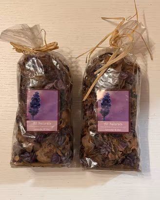 2 Confezioni Potpourri Lavanda e Lillà