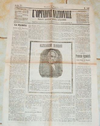 Lotto morte Manzoni 1873
