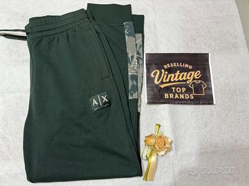 Armani Exchange Uomo Pantaloni Jogger – Verde S