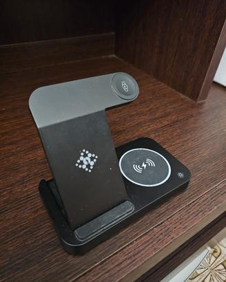 Caricatore triplo per smartwhatch samsung