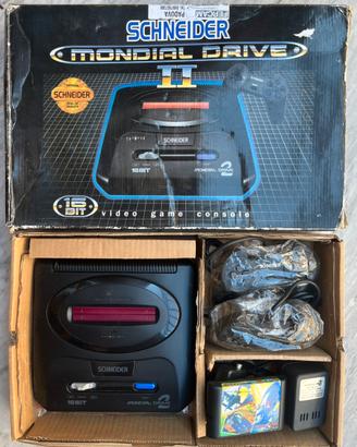 Console Schneider Mondial Drive II 16 Bit SEGA