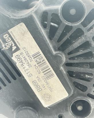 ALTERNATORE FIAT 500 Serie 1242 benzina 51718499