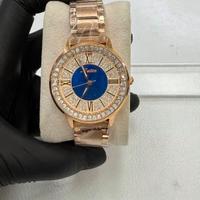 Orologio Luxury Meibin - Rose Gold & Royal Blue -