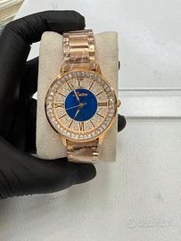 Orologio Luxury Meibin - Rose Gold & Royal Blue -