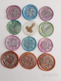 sigilli ceralacca scrapbooking vichinghi Thor Odin