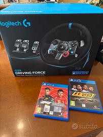 Volante Logitech G29 per Ps5/Ps4