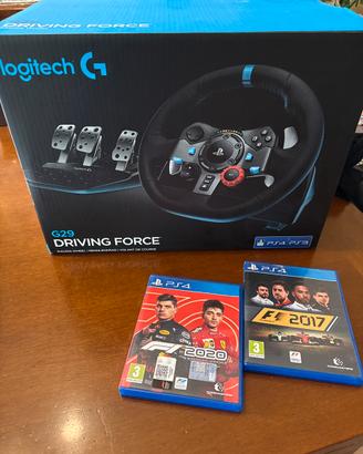 Volante Logitech G29 per Ps5/Ps4