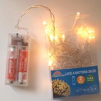 Illuminazione a LED 20 luci + batterie