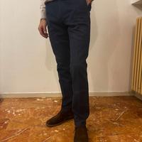 Pantaloni da uomo blu navy