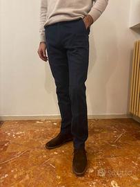 Pantaloni da uomo blu navy