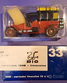 Modellino Rio n. 33 mercedes limousine 70 c. v. 