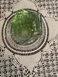 Fermacarte vetro artistico verde Eterna Primavera