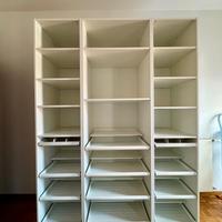 Scarpiera multifunzionale bianca 