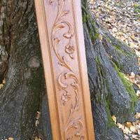 Stele intarsiata in legno chiaro del '900