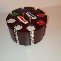 porta fiches in legno