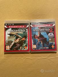 Uncharted 1 & 2 PS3 (Sigillati)