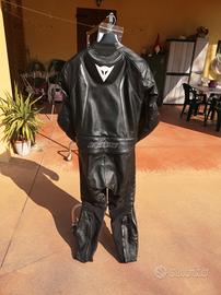 tuta moto divisibile 50 dainese pelle