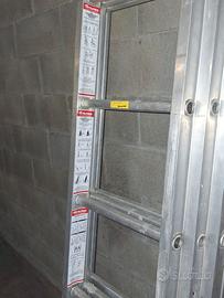 SCALA ALLUMINIO  3PEZZI SFILABILE