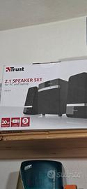Casse Trust Raina 2.1 Speaker Set per PC e Laptop
