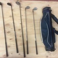Mazze da golf + sacca