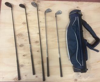 Mazze da golf + sacca
