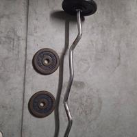 Barra sagomata per bicipiti