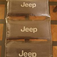 3 copri maniglia Jeep universale in tessuto grigio