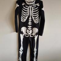 Tuta da scheletro carnevale/Halloween 