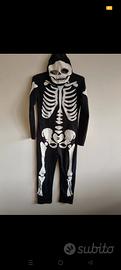 Tuta da scheletro carnevale/Halloween 