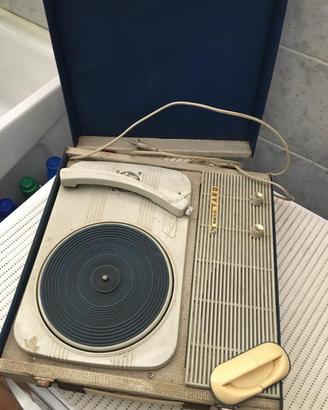 Giradischi portatile faro