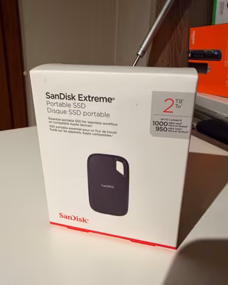 SSD SanDisk Extreme 2TB Esterno USB-C, Apple Store