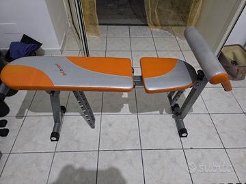 Panca reclinabile palestra 