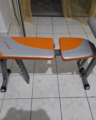 Panca reclinabile palestra 