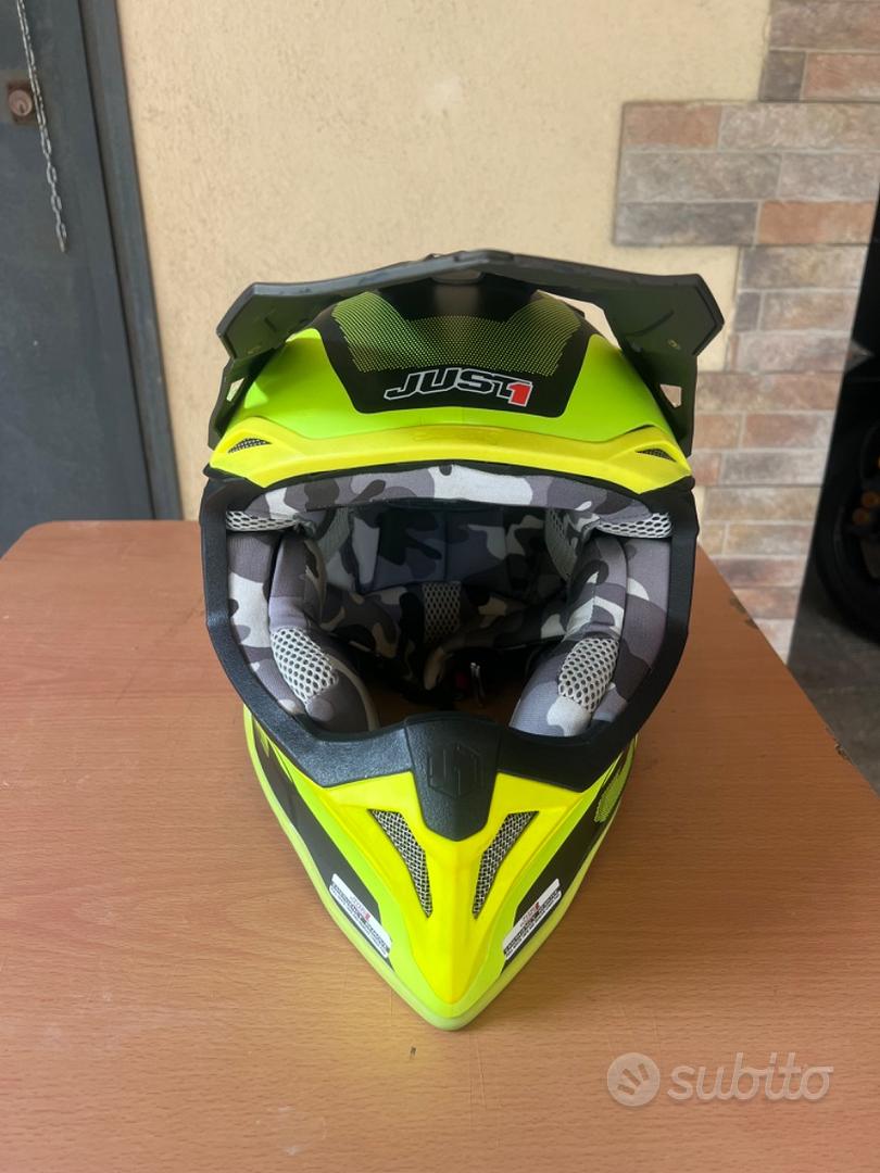 Casco enduro cross con visiera - Accessori Moto In vendita a Messina