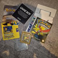 Pokémon Oro Gameboy Italiano con scatola