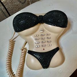 Telefono Novelty Vintage Bikini Pop Art Gadget