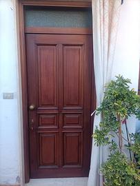 Portone si legno massello