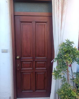 Portone si legno massello