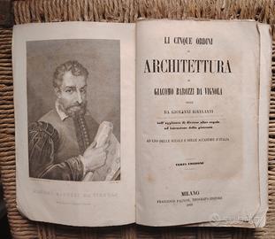 antico libro architettura